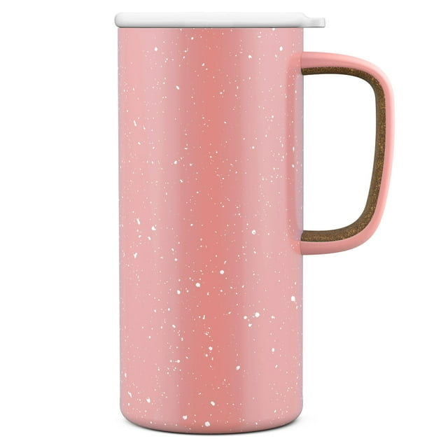 Taza de viaje Ello Campy con aislamiento al vacío de 530 ml Georgia Peach