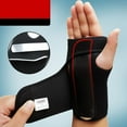 thumbnail image 2 of EIMELI Clearance! Wrist Brace for Carpal Tunnel Adjustable Wrist Support Brace with Splints Arm Compression Hand Support for Injured Wrist Pain Sport (Left Hand), 2 of 9