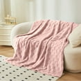 thumbnail image 5 of Anckoeil 59×39.3In Cotton Bed Blanket Cotton Thermal Throw Blanket Lightweight Bed Throw Breathable Premium Soft Comfortable Machine Washable Blanket for All Season, 5 of 8