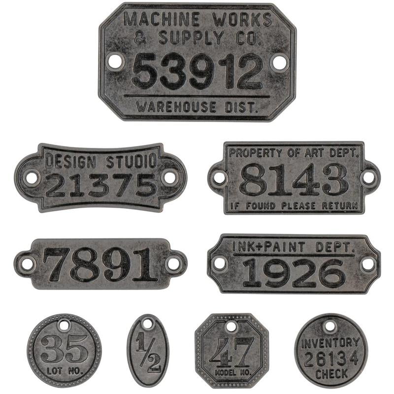 Tim Holtz Idea-ology Factory Tags