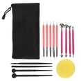 thumbnail image 2 of 15 Pcs Polymer Clay Modeling Tools Multipurpose Modeling Carving Silicone Knife Pottery Supplies, 2 of 14