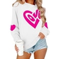 thumbnail image 4 of TaTaai Hoodies Shirts for Women Early Fall Long Sleeve Tops Vintage Graphic Outfits Tops Fashion Pullover Tees Gift, 4 of 9