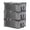 Grey, variant on Home Textile Storage Foldable Closet Bags for Clothes Organizer Pouches Home Container Housekeeping & Organizers 3PCS
