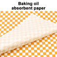 thumbnail image 3 of Checkered Dry Waxed Deli Paper Sheets, Paper Liners for Plastic Food Basket, Special for Wrapping Bread, 3 of 5
