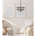 thumbnail image 2 of 40W X 3 Modica Metal Pendant Fixture (Edison Bulbs Not Included), 2 of 3