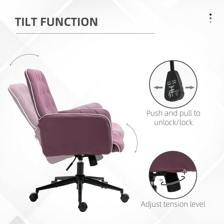 Free Shipping! Vinsetto Ergonomic Office Chair, Spandex