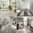 thumbnail image 3 of Boho Kitchen Rug Sets 3 Pieces, Washable Kitchen Mats for Floor, Non Slip Soft Vintage Kitchen Area Rug Floor Mat for Kitchen, Laundry Room and Hallway (Colorful, 20''x32''+20''x47''+20''x59''), 3 of 6
