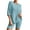 Blue, variant on Brilliant Pants Sets Women 2 Piece Outfits Women's Summer Casual Comfortable Loose Version CrewNeck Suit Two-Piece Set//Black/S-XL