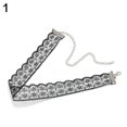 thumbnail image 2 of AYYUFE Women Choker Boho Flower Pattern Lace Gothic Punk Collar Necklace, 2 of 8