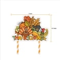 thumbnail image 3 of maskred 46pcs/set Décorations L'action de Grâce Bannière Cupcake et Gâteau Topper Ballons Automne Décoration de Fête pour L'action de Grâce, 3 of 6