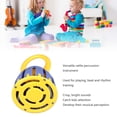 thumbnail image 3 of Rattle Percussion Instrument Handle Cage Bell Toy Hand Shaker  Sound Music Education For Children Kids Brain Game, 3 of 8