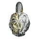 thumbnail image 2 of Sudadera con capucha para hombre, ropa de otoño para hombre, marcas de ropa, sudaderas con capucha asequibles y geniales, sudadera con capucha de tigre con cremallera, león de invierno, 2 of 5