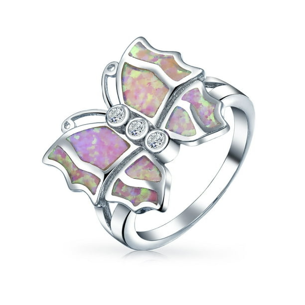 Pink statement shop ring