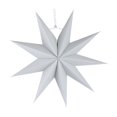 thumbnail image 4 of Adorno colgante de estrella grande 3D, decoración navideña creativa, decoración colgante de estrella grande de 30 cm para vacaciones de cumpleaños Gris, 4 of 8