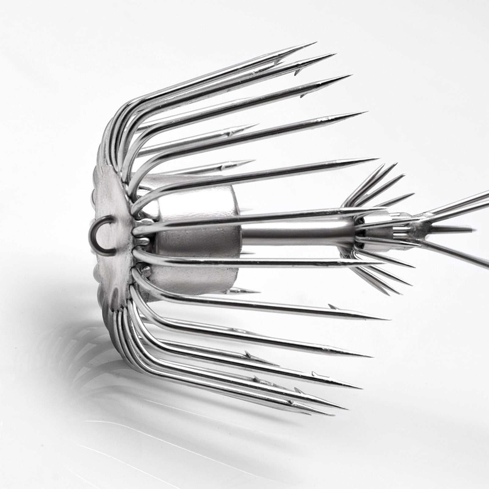 Double Umbrellas Jigs Hook Fishing Tackle Two Layer Squid Hook 22/24/26 Sharply Fish Hook Fishing Accessories