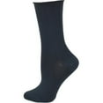 thumbnail image 2 of Sierra Socks Women's Bamboo Crew Socks, Colorful Roll Top Crew Socks, Soft & Comfortable Socks For Women, 3 Pair Pack, 2 of 3