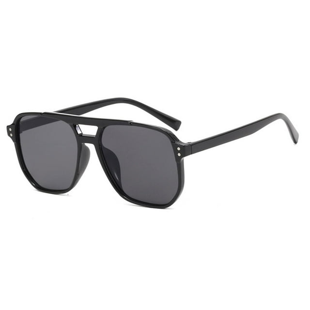 Gafas de sol retro cuadradas para hombre y mujer, gafas de moda con montura elegante para un look moderno