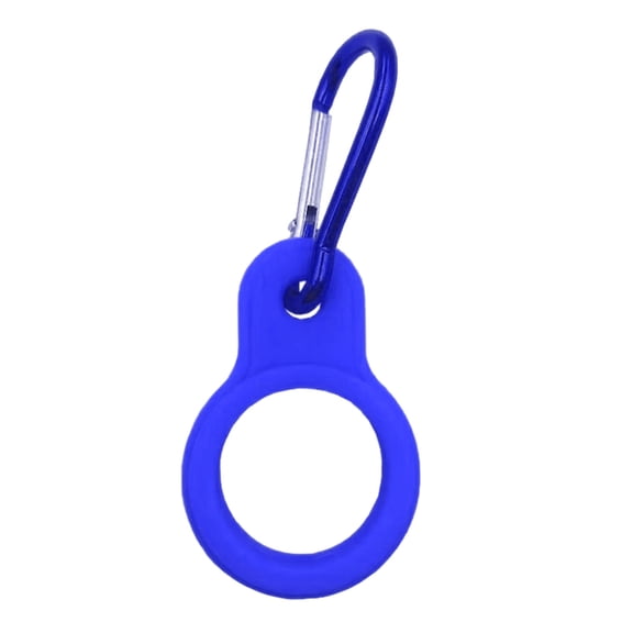 Silicone Water Bottle Buckle with Carabiner Clip Portable Secure Bottle Holder Water Bottle Carrier Rings