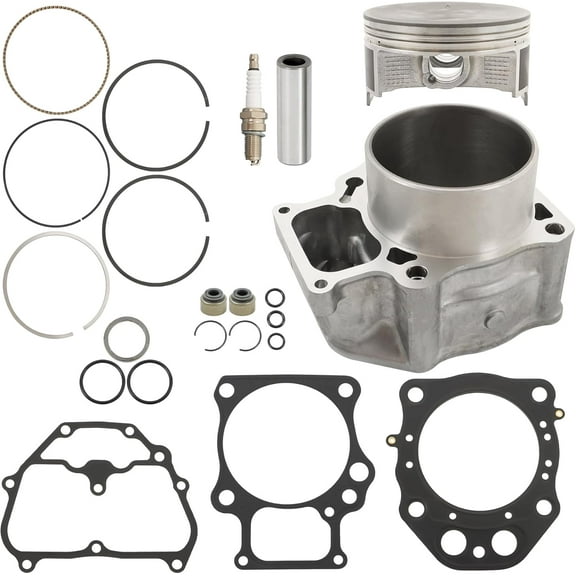 munirater Engine Cylinder Piston Top End Rebuild Kit Replacement for Honda Foreman 500 TRX520 2020-2024, Foreman Rubicon 500 2021-2023, Pioneer 520 SXS520 2021-2022