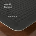 thumbnail image 6 of MARTHA STEWART Mira Modern Heathered Solid Anti-Fatigue Air-Infused Kitchen Mat, Navy Blue, 19.6"x39", 6 of 8