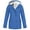 Blue, variant on Womens Waterproof Rain Jacket Fleece Lined Rain Coats Lightweight Zip Up Hooded Winter Rain Windbreaker Jackets Outdoor Hooded Trench Raincoat