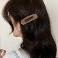 thumbnail image 4 of Oversized Claw Clip Styling Hairpin Strong Hold Ponytail Holder For Fine Updos Bun Comfortable Women Hair Decoration khaki, 4 of 4