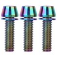 thumbnail image 2 of Stem Set Screwium Alloy Stem Screw Ium Alloy 3Pcsium Alloylelebar Stem Screwsycle Disc Brake Clamp Set Screw Accessory, 2 of 7