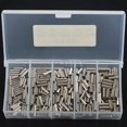 thumbnail image 3 of 250Pcs/Set Single Barrel Crimping Sleeve Fishing Line Wire Leader Copper Tube Connector Fishing Acce, 3 of 5