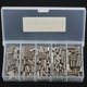 thumbnail image 3 of 250Pcs/Set Single Barrel Crimping Sleeve Fishing Line Wire Leader Copper Tube Connector Fishing Acce, 3 of 5