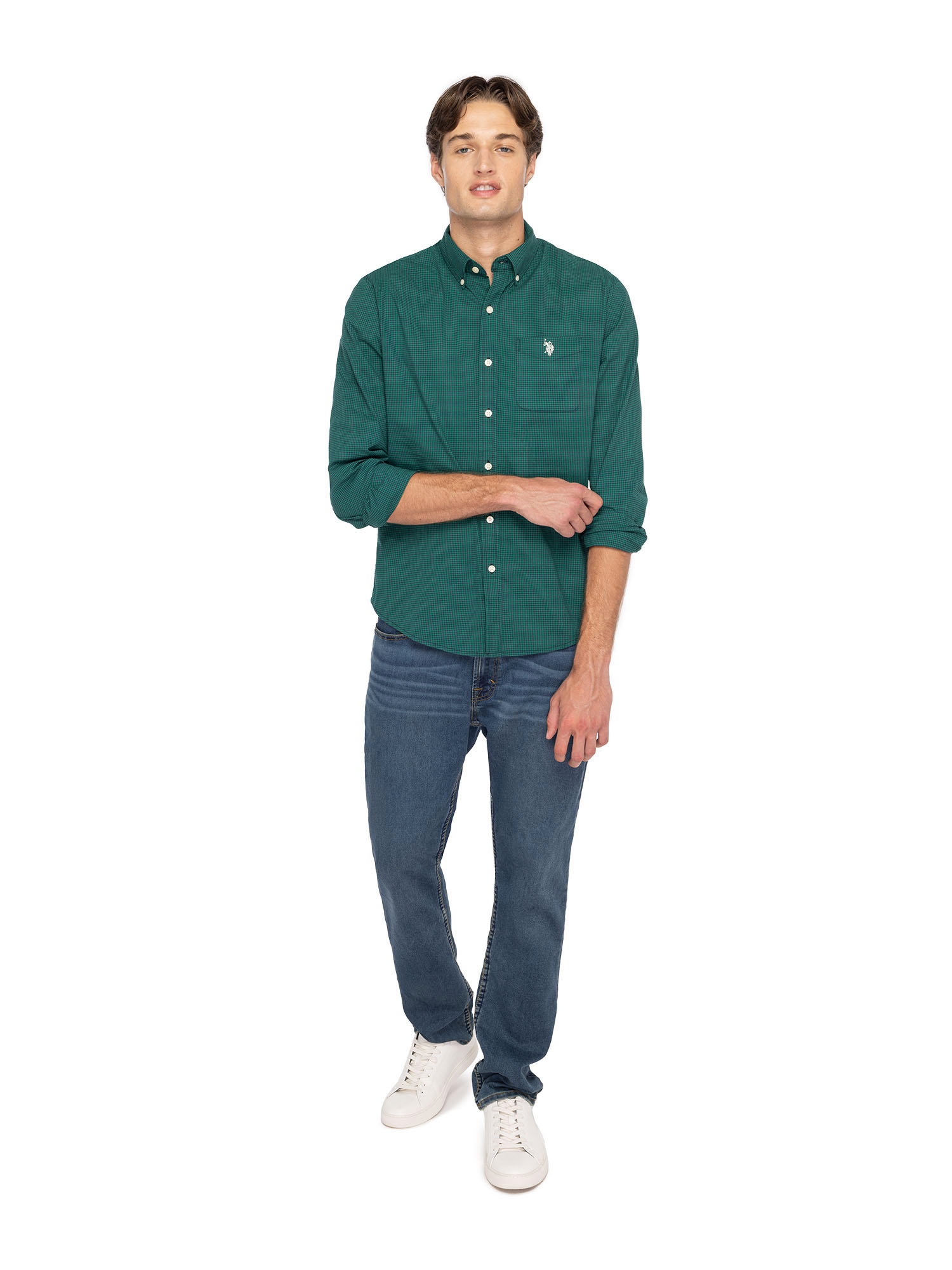 U.S. Polo Assn. Men's Long Sleeve Buttondown Shirt