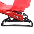 thumbnail image 3 of Hoverboard Cart Hover Kart Adjustable Go Kart with ABS Seat - Red, 3 of 4