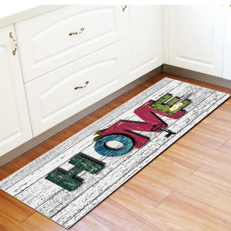 23.6" x 71" Non-Slip Kitchen Floor Mat Entrance Welcome ...