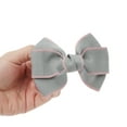 thumbnail image 5 of Unique Bargains 1 Pc Elegant Bow Hair Clips for Home Gray, 5 of 5