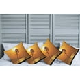 thumbnail image 2 of Ambesonne Orange Throw Pillow Cover 4 Pack, Romantic Sunset Twilight, 18", Orange, 2 of 5