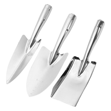 3 Pcs Garden Tool Set Spatula Gardening Stainless Steel