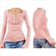 thumbnail image 1 of Blusa de Larga con Estampado de Hadas Grunge para Mujer, Estilo Otoño Y2k, con Cuello Cuadrado y Encaje, Estilo Vintage, Estilo Entallado. Rosa L, 1 of 9