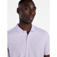 thumbnail image 4 of George Men's & Big Men's Classic Fit Pique Polo with Short Sleeves, Sizes XS-5XL, LT-3XLT, 4 of 6