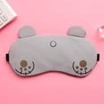 thumbnail image 4 of Bangcool 3PCS Sleep Mask Cartoon Cotton Portable Eye Mask Sleeping Cover with Ice Pack, 4 of 7