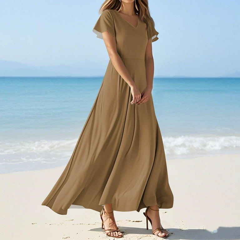 beach cafe dresses Beach Caf Maxi Dress - Green - M