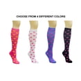 thumbnail image 2 of Chaussettes Hautes à Motif Cœur de Sock Panda (Hautes), 2 of 5