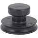 thumbnail image 1 of Cuenco de sonido budista de terapia premium con asa elevadora y fuente de succión (negro), 1 of 5
