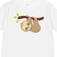 thumbnail image 4 of Inktastic Cute Sloth, Little Sloth, Baby Sloth, Lazy Sloth Boys or Girls Long Sleeve Toddler T-Shirt, 4 of 5