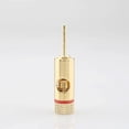 thumbnail image 2 of 4x Gold-Plated Banana Connectors Corrosion-Resistant for Long-Lasting Speaker Connections, 2 of 7