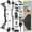 Black, variant on M133 Compound Bow Package 0-70Lbs Adjustable Archery Set, Left & Right Hand Available