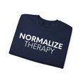 thumbnail image 3 of Inspiring Saying Normalize Therapy School Women Men Gildan 18000 Sweatshirt, 3 of 4
