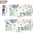 thumbnail image 4 of Cute Sloth in Flowers Beach Towel 30" x 60", Quick Dry Bath Towel Super Absorbent Lightweight Travel Towel for Beach Yoga Swim Sport Camping Holiday, 4 of 7