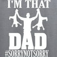 thumbnail image 3 of CafePress - I'M That Dad Sorry Not Sorry Father Sweatshirt - Pullover Hoodie, Hooded Sweatshirt, 3 of 4