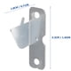 thumbnail image 3 of 2 conjuntos Barra de cortina Soporte de cortina Soporte de hardware de pared Soporte de barra de cortina de pared, 3 of 8