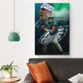 thumbnail image 4 of Poster Jalen Hurts American Football Player Art Canvas Art Poster and Wall Art Picture Print Modern Family bedroom Decor Posters 16x24inch(40x60cm), 4 of 6