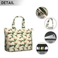 thumbnail image 2 of Flower Women's Large Weekend Travel Bag Moving Canvas Handbag Thick Double Layer Beach Weekend Travel Unisex Hospital Maternity Delivery with Toiletry Waterproof, 2 of 5